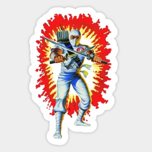 Storm Shadow GI Joe toy art card Sticker